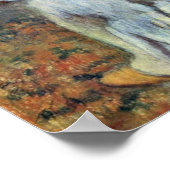 Edgar Degas - Nach dem Bad zur Trocknung der Ehefr Poster (Ecke)