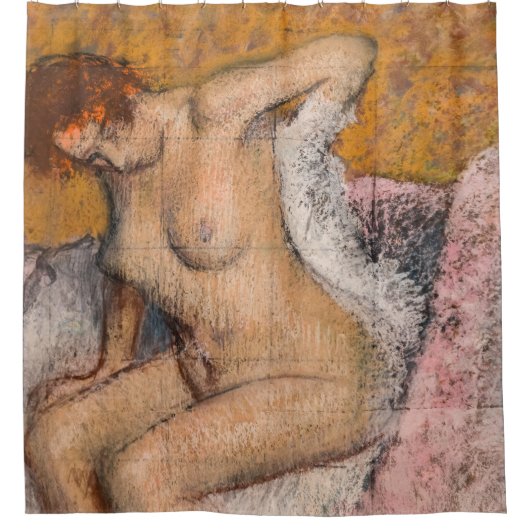Edgar Degas - Nach dem Tod Duschvorhang (Vorderseite)
