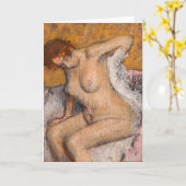 Edgar Degas - Nach dem Tod Karte (Gelbe Blume)