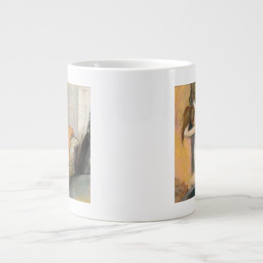 Edgar Degas| Nach dem Tod, weiblicher Trockner Jumbo-Tasse (Vorderseite)