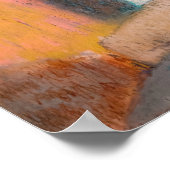 Edgar Degas - Nach dem Tod wischt die Frau Neck ab Poster (Ecke)