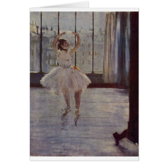 Edgar Degas - Öl des Tänzer-@ Fotografen 1877-78 (Vorne)