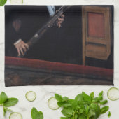 Edgar Degas - Orchester an der Oper Geschirrtuch (Gefaltet)