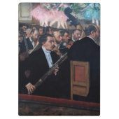 Edgar Degas - Orchester an der Oper Klemmbrett (Rückseite)