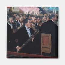 Edgar Degas - Orchester an der Oper