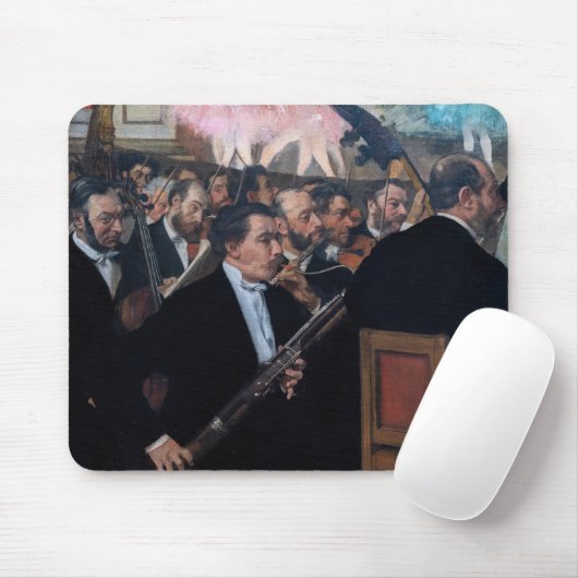 Edgar Degas - Orchester an der Oper Mousepad (Mit Mouse)