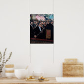 Edgar Degas - Orchester an der Oper Poster (Küche)