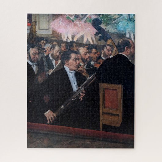 Edgar Degas - Orchester an der Oper Puzzle (Vertikal)
