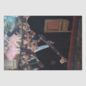 Edgar Degas - Orchester an der Oper Seidenpapier (Vorderseite)