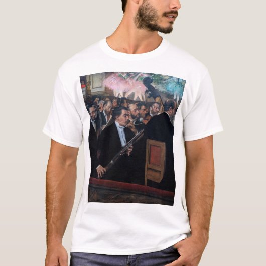 Edgar Degas - Orchester an der Oper T-Shirt (Vorderseite)