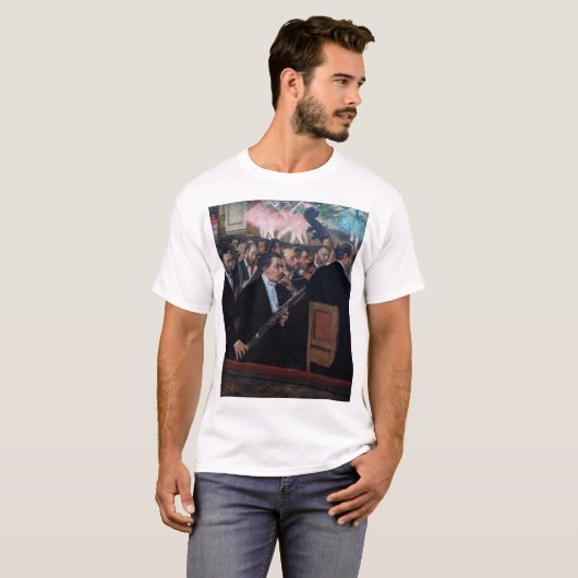 Edgar Degas - Orchester an der Oper T-Shirt (Vorne ganz)
