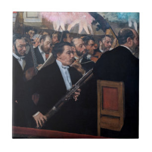 Edgar Degas - Orchester in der Oper Fliese