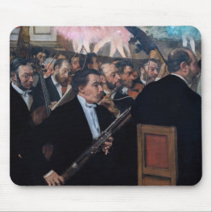 Edgar Degas - Orchester in der Oper Mousepad