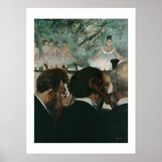 Edgar Degas | Orchestre Musicians Poster