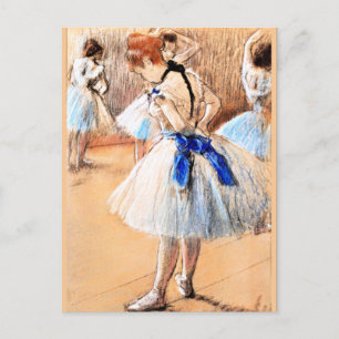 Edgar Degas painting, Dancer, 1880 Postkarte