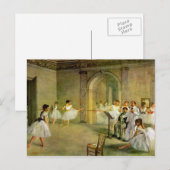 Edgar Degas - Palazzo Civico Postkarte (Vorne/Hinten)