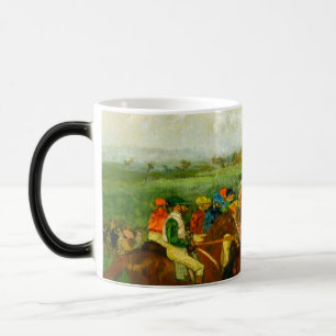 Edgar Degas Pferdereiten Verwandlungstasse