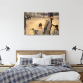 Edgar Degas | Place de la Concorde, 1875 Leinwanddruck (Insitu (Schlafzimmer))