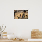 Edgar Degas | Place de la Concorde, 1875 Poster (Küche)