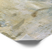 Edgar Degas Portrait of a Young Woman Poster (Ecke)