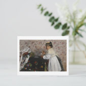 Edgar Degas | Portrait von Mlle Hortense Valpin � Postkarte (Stehend Vorderseite)