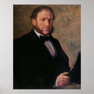 Edgar Degas   Portrait von Monsieur Ruelle, 1861 Poster