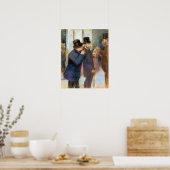 Edgar Degas Portraits an der Börse Poster (Küche)