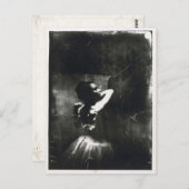 Edgar Degas Postcard mit Ballet Dancer Postkarte (Vorne/Hinten)