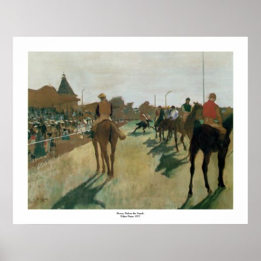 Edgar Degas Poster (Vorne)