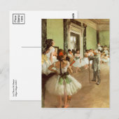 Edgar Degas Postkarte (Vorne/Hinten)