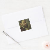 Edgar Degas Quadratischer Aufkleber (Umschlag)