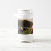 Edgar Degas Race Pferde in Longchamp Bierglas (Vorderseite Links)