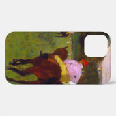 Edgar Degas Race Pferde in Longchamp Case-Mate iPhone Hülle (Rückseite (Horizontal))