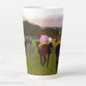 Edgar Degas Race Pferde in Longchamp Milchtasse (Vorderseite)