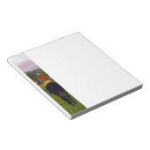 Edgar Degas Race Pferde in Longchamp Notizblock (angewinkelt)