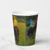 Edgar Degas Race Pferde in Longchamp Pappbecher (Rechts)