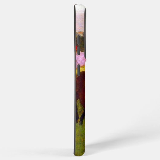 Edgar Degas Race Pferde in Longchamp Samsung Galaxy Hülle (Rechte Seite)