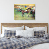Edgar Degas Race Pferses Leinwanddruck (Insitu (Schlafzimmer))