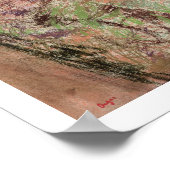 Edgar Degas | Reader Lying Down, c.1889 Poster (Ecke)