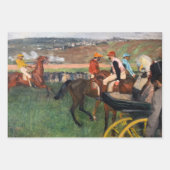 Edgar Degas - Rennauswahl Geschenkpapier Set (Vorderseite 3)