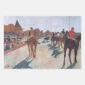 Edgar Degas - Rennauswahl Geschenkpapier Set (Vorderseite)