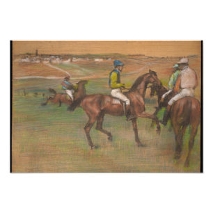 Edgar Degas - Rennpferde Fotodruck