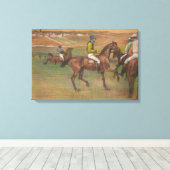 Edgar Degas - Rennpferde Leinwanddruck (Insitu (Holzboden))