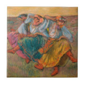 Edgar Degas Russian Dancers Fliese (Vorderseite)