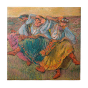 Edgar Degas Russische Tänzerinnen Fliese