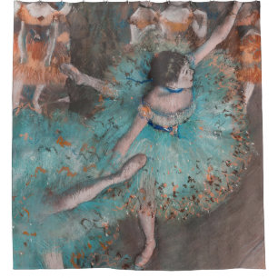 Edgar Degas Sängerin Green Dancer Duschvorhang