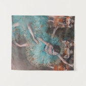 Edgar Degas Sängerin Green Dancer Wandteppich (Vorderseite (Horizontal))