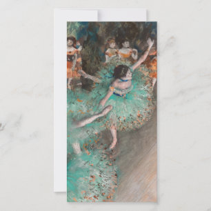 Edgar Degas - Schwankende Tänzerin / Tänzerin in G Dankeskarte