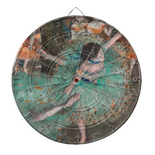 Edgar Degas - Schwuchender Tänzer / Tänzer in Grün Dartscheibe