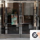 Edgar Degas - Schwuchender Tänzer / Tänzer in Grün Fensteraufkleber (Büro Tür)